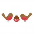 Robins & Christmas Pudding