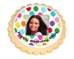 Balloons Photo Cookies - from £15.95