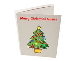 Christmas Cookie Card - Free UK Delivery - from £6.50