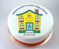 Smiley House Cake
