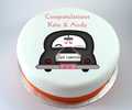 Wedding Car Cake